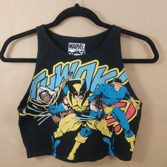 marvel crop top forever 21